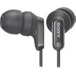Sony Clear & Rich Sound Earbud Headphones with Volume Control in Black (Model# MDR-EX36V-Black)