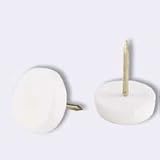 Shepherd Hardware 7/8 Plastic Tack Glide 9102