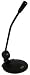 Electronics : Desk Stand Microphone Black