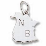 New Brunswick Charm - 14k Yellow Gold