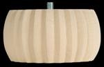 Reeded BUN Foot 2-1/8" x 4" [CAPITOL CITY LUMBER]