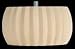 Reeded BUN Foot 2-1/8" x 4" [CAPITOL CITY LUMBER]