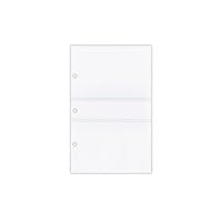 Pioneer STR 3-Ring Memo Album 40 Pocket Refills, 2 Per Page