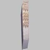 25-Pocket Expanding Time Card Rack, Plastic, White ACP810118000