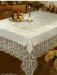 Better Home New Crochet Vinyl Lace Tablecloth, 60
