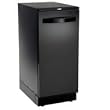 Broan 15XEBL 15" Programmable Trash Compactor black door storage compartment