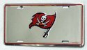 Tampa Bay Buccaneers NFL 3D Logo License Plate