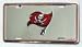 TAMPA BAY BUCCANEERS METAL LICENSE PLATE 3D SIGN NEW