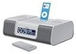 iHome iH9 Alarm Clock Speaker System with Dock for iPod (Silver)