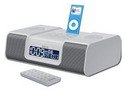 iHome Dual Alarm Clock Radio for iPod - Silver (iP9SR)