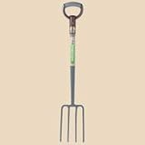 Spear & Jackson R605 ProActive Digging Fork - 28 Inch Handle