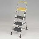 SAMSONITE/COSCO Max Work Steel Platform Step Stool, 55-1/2h