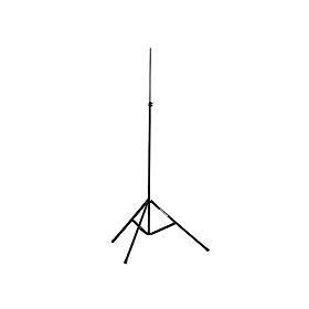 Smith Victor S2, 6' Economy Aluminum Lightstand with 3/8 Threaded Stud, 2 Sections with 1 Riser, Black.