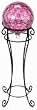 27"BLK Gaze Ball Stand