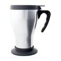 Timolino PCA-46VDG1 14 oz. Spill Proof Travel Mug w/ Blue Lever Steel