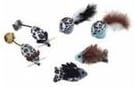 Ethical Pet Cat Toys Animal Print Rattle With Catnip