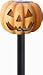 GOLDEN ASIA SOLAR INDUSTRIAL E5045 SOLAR POLYRESIN JACK O' LANTERN
