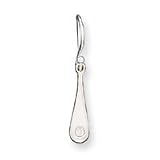 Sterling Silver Tear Drop CZ Dangle Earrings