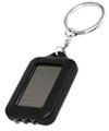 Solar Powered LED Keychain