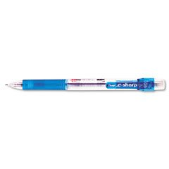 Pentel e-Sharp Mechanical Pencil, 0.50 mm, Sky Blue Barrel, 12- Count  (AZ125S)