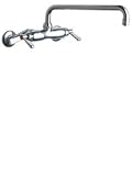 Tools & Hardware : Chicago Faucets 445-L12CP Wall Mounted Fitting