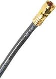 RCA - RCA DT3QC Digital Quad RG6 Coaxial Cables (3 ft)