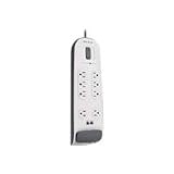 read full review Belkin BV108200-06R 8-Outlet Surge Protector with 6 ft Power Cord with Telephone Protection