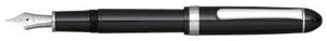 Platinum Music Nib Black with Rhodium Trim Fountain Pen