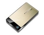 Silicon Power Armor A50 320GB externe Festplatte (6,4 cm (2,5 Zoll), SATA, USB 2.0) gold