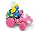 Smurfette in Car
