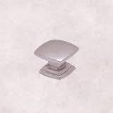 Belwith Keeler Euro-Contemporary Collection 1 1/2 Square Cabinet Knob Satin Nickel