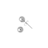 High Polished .925 Sterling Silver Ball Stud Earring 3 mm