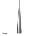 Tech Lighting 700SUMS Satin Nickel Summit Small Contemporary / Modern Single Light Mi...