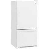 Amana 25 cu ft Energy Star Bottom Mount Refrigerator - ABB2522FE - W / B / Q