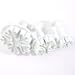 Set of 3 Sugarcraft Snowflake Plunger Cutter