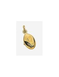 22mm X 10mm 14k Fancy Oval Locket