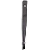 Tweezers, Slant Tips, Black Stainless Steel
