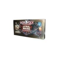 Star Wars Episode 1 Collector Edition Monopoly with 3-D Gameboard and 8 Exclusive Collectible Tokens from Episode I Characters (Anakin Skywalker, Jar Jar Binks, Qui-Gon Jinn, Queen Amidala, Darth Sidious, Battle Droid, Darth Maul and Sebulba).