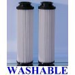 2 WASHABLE and REUSABLE Hepa Filters for All Bagless Hoover Windtunnels