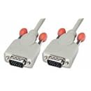 Lindy 7.5m VGA Cable - Premium SVGA Monitor Cable, Gray (37345)