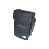 Olympus - Semi-soft case for digital photo camera - leather - black