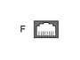 Belkin 10/100BT 568A/568B 110-Punchdown Cat5 Keystone Jack (Black)