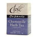 Organic Tea - Chamomile, Caffeine-Free, 6 Units / 16 bag