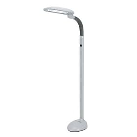 Sunpentown SL - 812 EaseEye Floor Lamp with 2 - tube Bulb by SUNPENTOWN