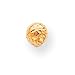 14k Polished and Diamond-Cut 5mm Ball Post Earrings
