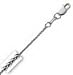 14k White Gold Round 16 Inch X 1.4 mm Wheat Chain Necklace