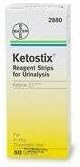 Urine Reagent Strip Ketostix - 100 Each / Box