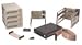 3BAY 80PIN WHITE BACKPLANE KIT