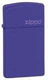 Zippo 1637ZL Slim Purple Matte, Zippo Logo