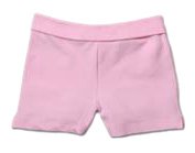 Antigua Basic Vision Pink French Terry Short with Fold Over Waistband